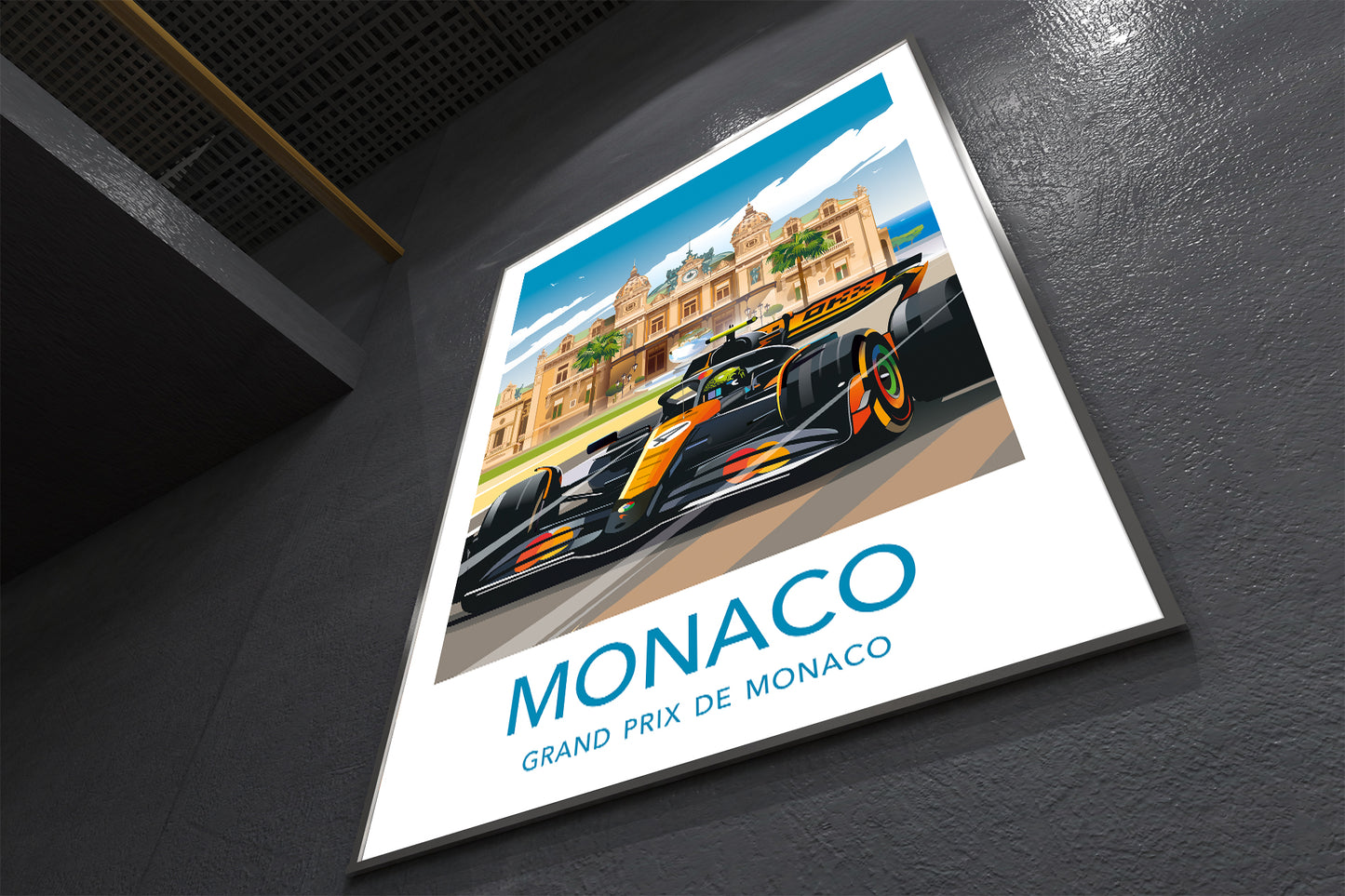 Monaco F1 Grand Prix 2005 Print / Lando Norris Poster