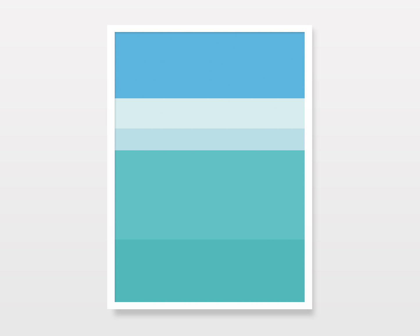 OCEAN TOUCH - Abstract Ocean Sea Art Print