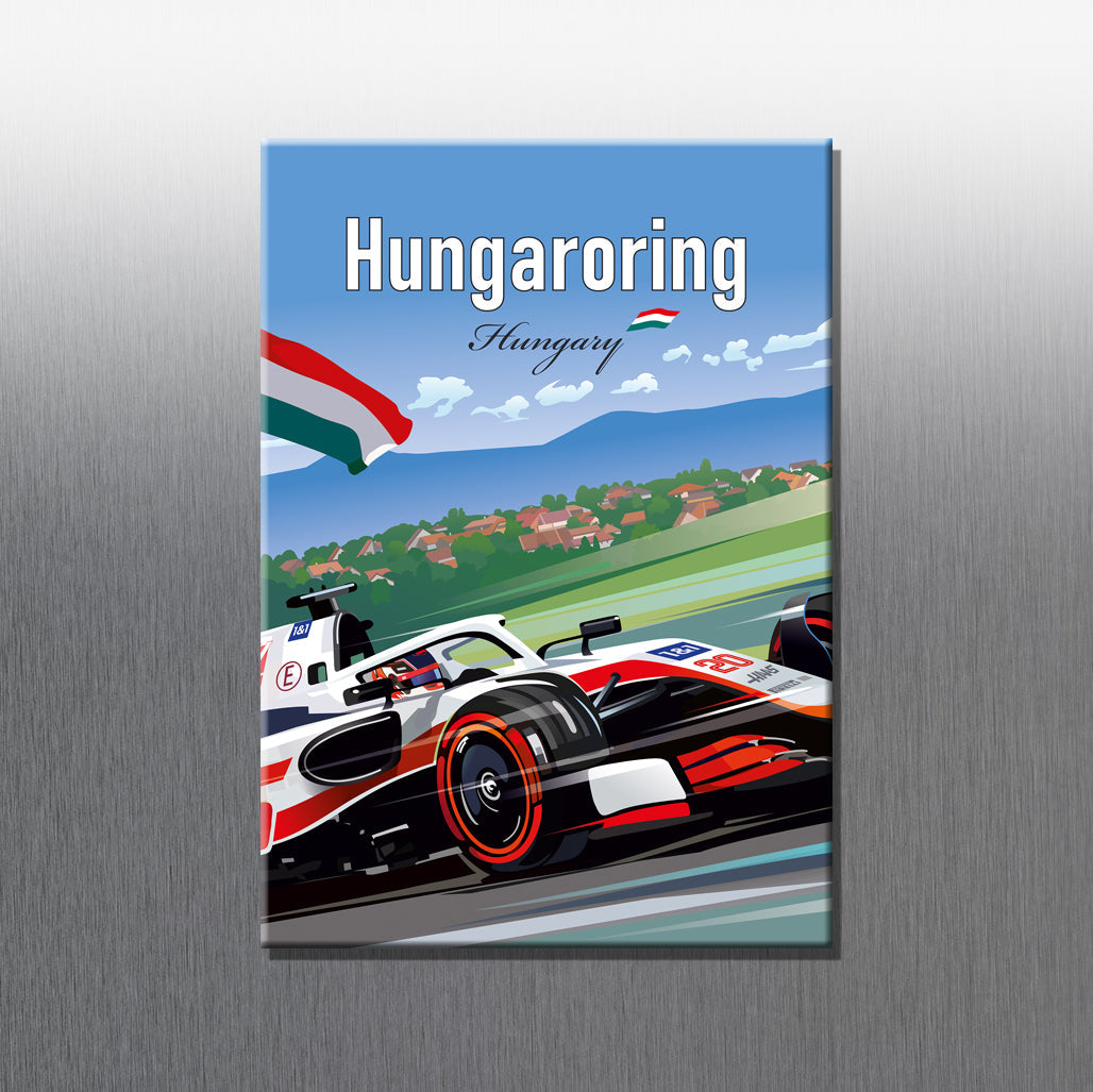 Hungaroring F1 fridge magnet – Formula 1 Grand Prix gift