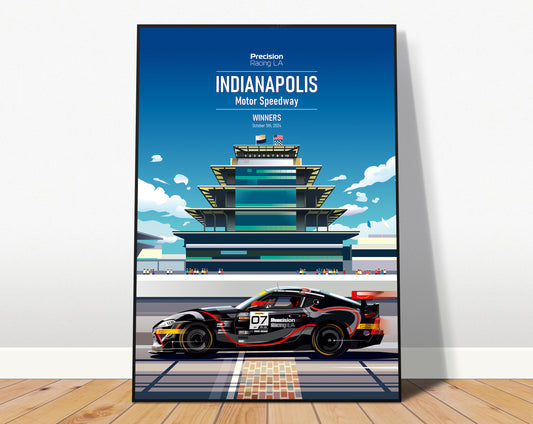 Indianapolis Precision RacingLA Poster for Ryan