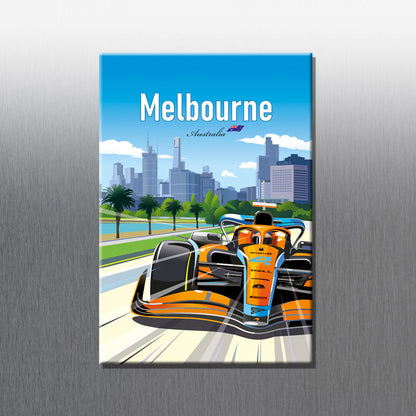 Melbourne F1 fridge magnet – Formula 1 Grand Prix gift