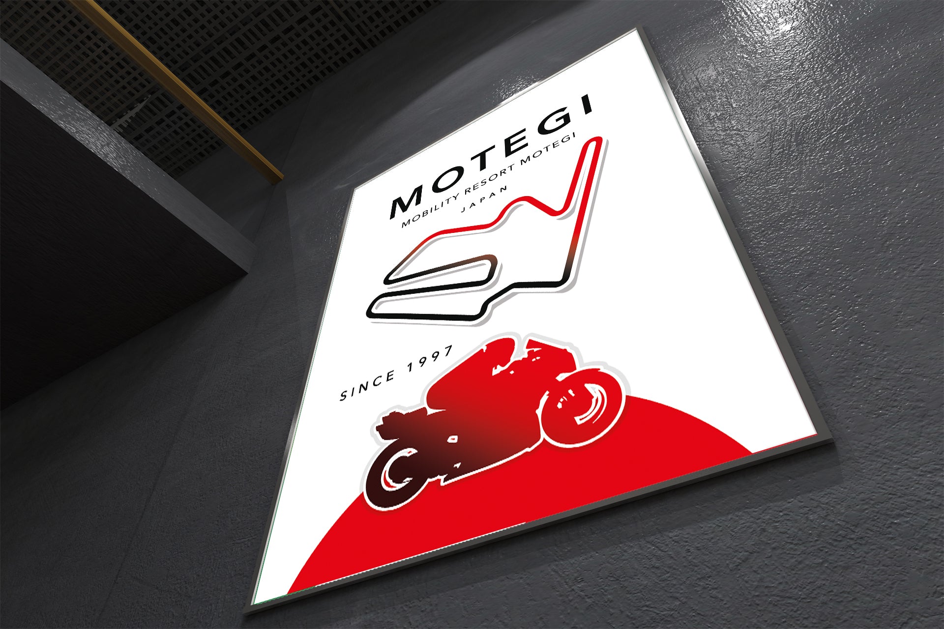 Motegi MotoGP poster – Japan circuit wall art third angle