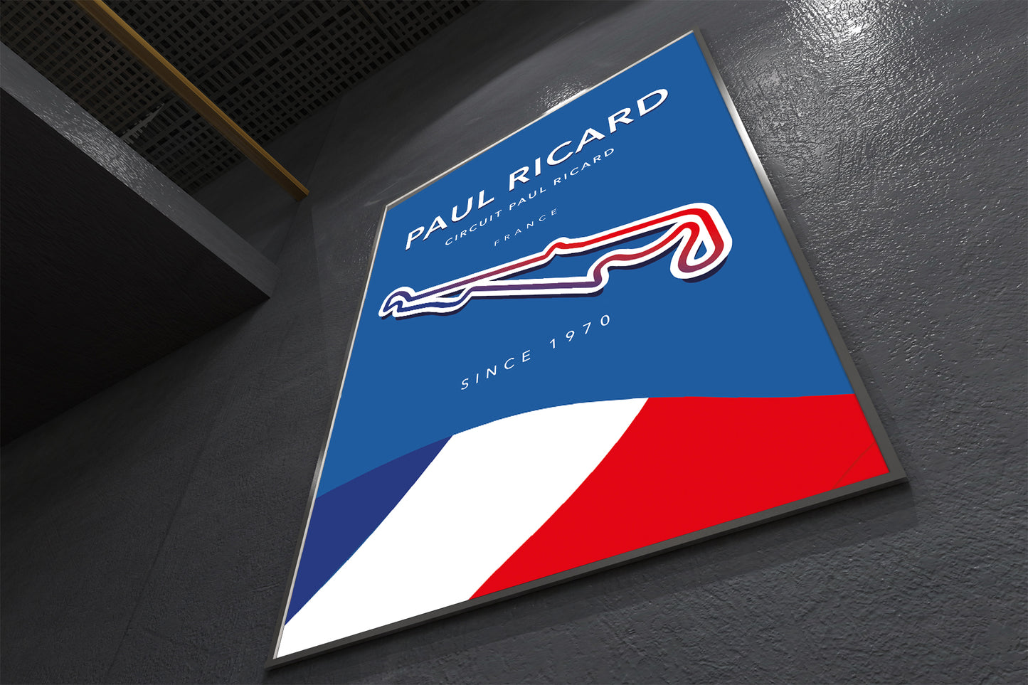 Paul Ricard Circuit Track Poster – France F1 Wall Art